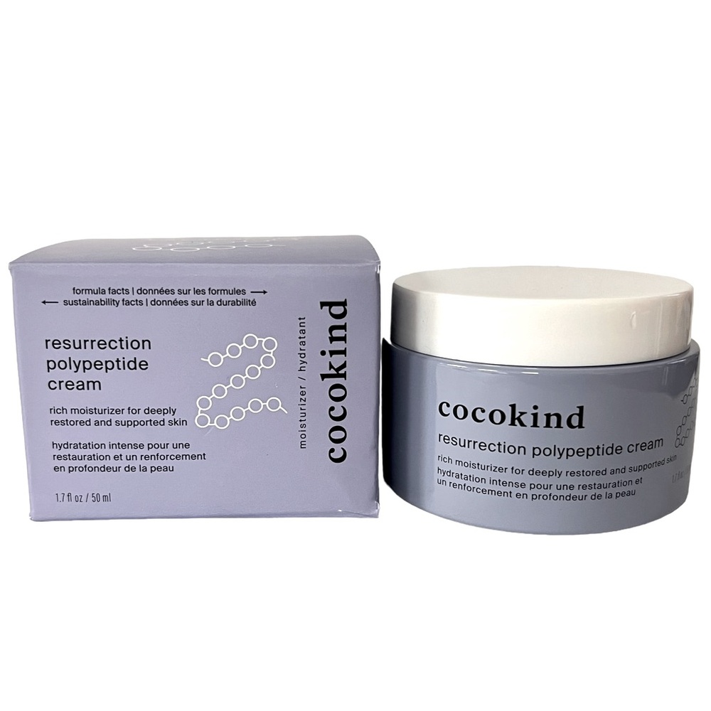 NEW BOX•Cocokind Resurrection Polypeptide Cream FULL SIZE 1.7 fl oz